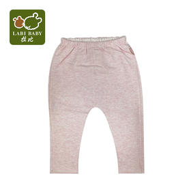 拉比-童衣类（秋）C9初礼反口哈伦长裤玫瑰红