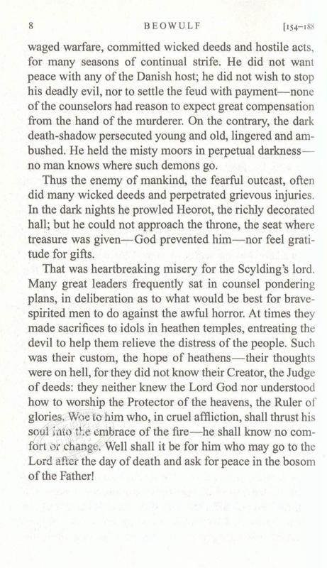 【中商原版】贝奥武夫 英文原版 经典文学 Beowulf and Other Old English Poems 商品图6