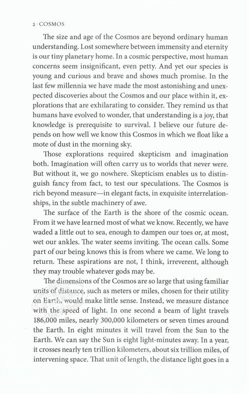 【中商原版】卡尔 萨根 宇宙 英文原版 Carl Sagan Cosmos 经典科普畅销书籍 同名传奇纪录片 商品图5