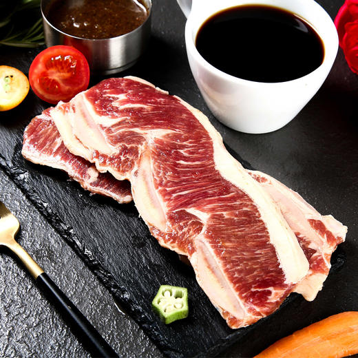 带骨牛小排1片200g【进口原料 原肉整切调理】 商品图1