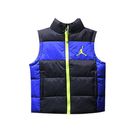 JORDAN耐克 AJ童装秋冬款男女儿童保暖棉马甲背心93317VE464/93327VE464 商品图1