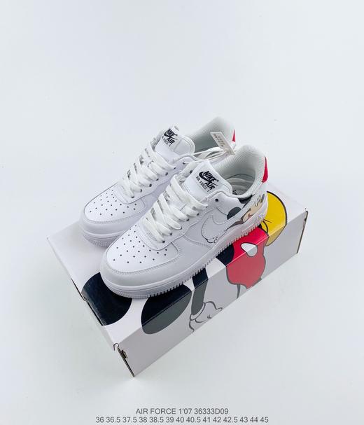 耐克nike air force 1 mid 07 lj迪斯尼米老鼠空军一号低帮百搭休闲