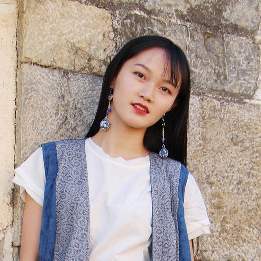 碧云天手工蜡染耳环 |  匠心设计 | 现货  商品图2