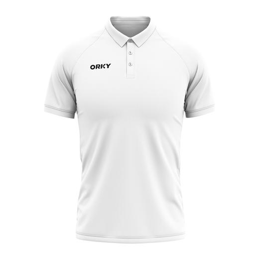 ORKY沃恺足球服男POLO衫定制透气T恤印LOGO刺绣翻领短袖文化衫 商品图14