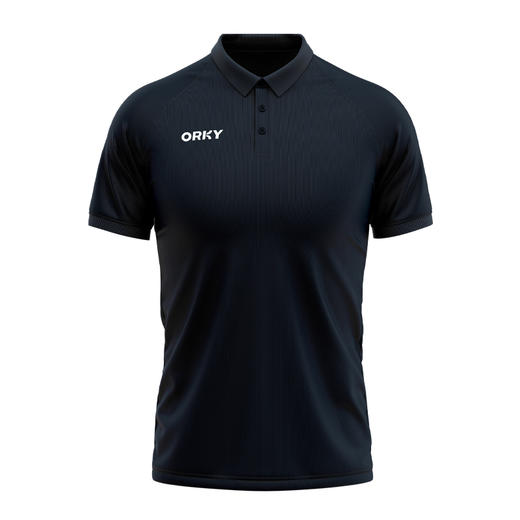 ORKY沃恺足球服男POLO衫定制透气T恤印LOGO刺绣翻领短袖文化衫 商品图9