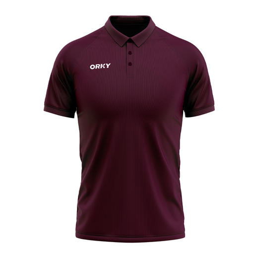 ORKY沃恺足球服男POLO衫定制透气T恤印LOGO刺绣翻领短袖文化衫 商品图6