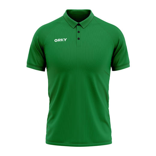 ORKY沃恺足球服男POLO衫定制透气T恤印LOGO刺绣翻领短袖文化衫 商品图8