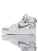 耐克Nike Air Force 1 ´07 Low Premium   空军一号经典百搭运动板鞋 白银灰橘3M 黑灰橘3M钩 商品缩略图7