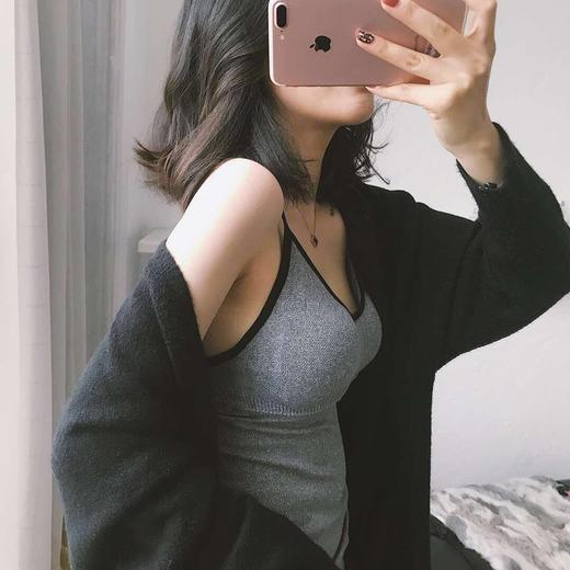 【70-170斤】吊带美背百搭聚拢内衣背心女带胸垫修身性感打底衫 商品图0