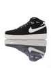 耐克Nike Air Force 1 '07 Mid 原模具开发打造 台产进口高丝翻毛皮质 内置全掌air sole气垫 空军一号运动板鞋 麂皮浅灰灰果冻底天使3M 商品缩略图2