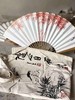 朱竹画扇（曹天文先生画，朱竹、9寸、成扇） 商品缩略图4