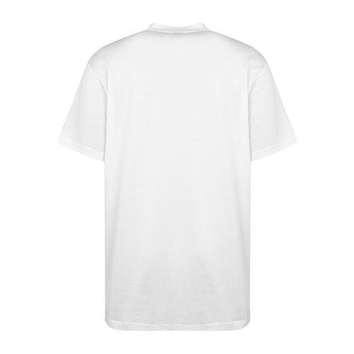 BURBERRY 巴宝莉 男士字母徽标印花棉质宽松圆领短袖T恤 白色 8010438 A1464 商品图2