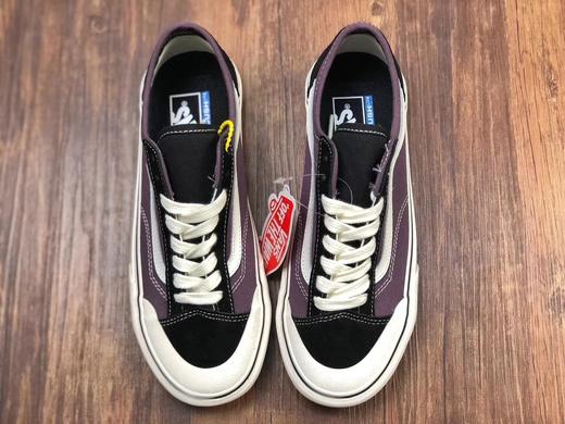 硫化真标Vans范斯 DFHK Vans Style 36 Decon SKull 低帮 高帮 海盗紫涂鸦骷髅头运动帆布鞋 ，原厂 版型工艺：硫化1:1 码数35-44(含半码） 商品图1