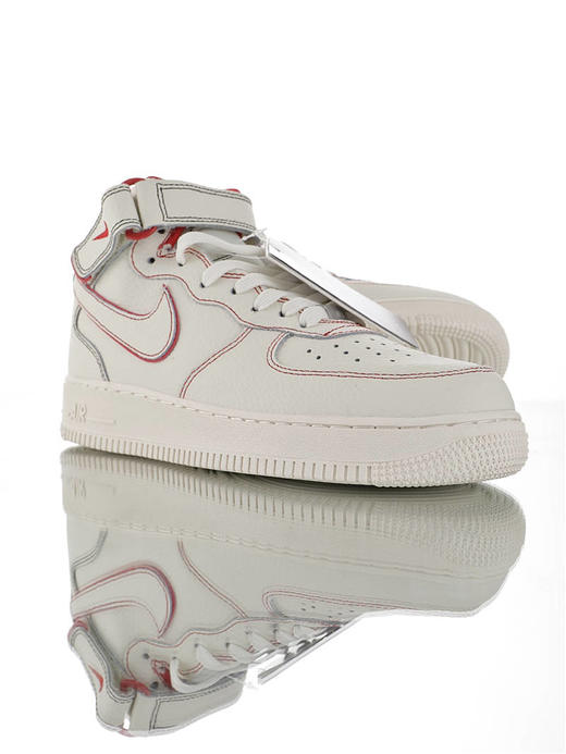 耐克 Nike Air Force 1 '07 Low 升级原模具开发打造 采用荔枝纹头层皮革鞋面 内置全掌air sole气垫 空军一号 商品图3