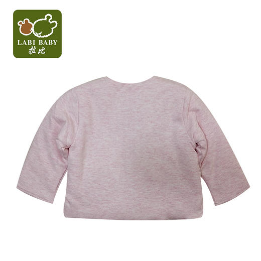 拉比-童衣类（冬）C9家居初礼花边全开外套玫瑰 商品图3