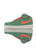 耐克Nike Air Force 1 '07 Mid 怪奇物语限定 原模具开发打造 台产猪巴革鞋面材质 内置全掌air sole气垫 空军一号中帮运动板鞋 麂皮深绿桔红3M 麂皮酒红白3M 商品缩略图0