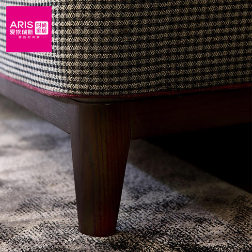 爱依瑞斯  智慧睡眠  布艺软床  18CLB019黑白之吻 商品图4