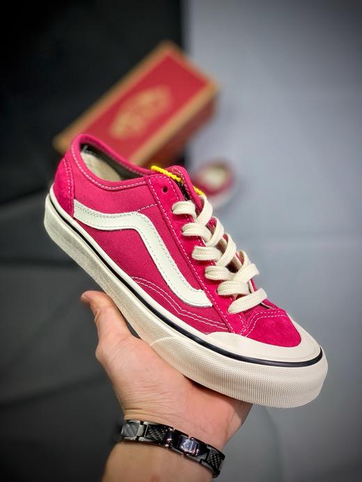 Vans Style 36 Cecon SF 万斯 全黑 黑武士 酒红色 玫瑰红 黑色 蓝色 白色 杀人鲸 半月包头 安纳海姆 复古 商品图3