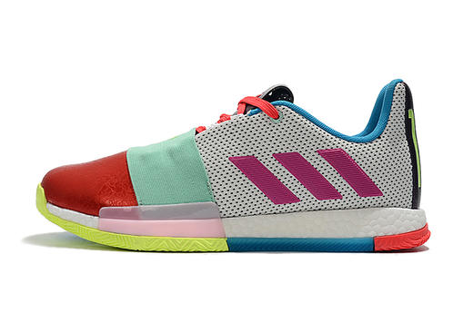 哈登3代 圣诞烟花彩 蓝白灰 桔黄渐变 火箭队 限量版 黑白 深蓝红 商品图3