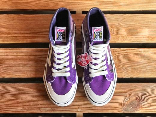 硫化真标Vans范斯 DFHK Vans Style 36 Decon SKull 低帮 高帮 海盗紫涂鸦骷髅头运动帆布鞋 ，原厂 版型工艺：硫化1:1 码数35-44(含半码） 商品图5