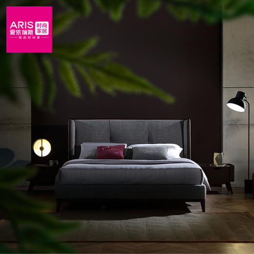 爱依瑞斯  智慧睡眠  布艺软床  18CLB019黑白之吻 商品图0