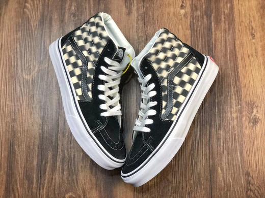 硫化真标Vans Old Skool 幻影模糊棋盘格 高帮 低帮男女鞋运动板鞋官方货号 VN0A38GEVJM 硫化1:1 鞋码35-44 商品图1