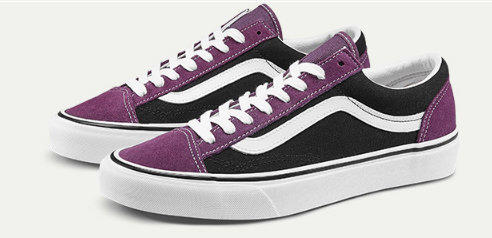 Vans范斯Old Skool 黑灰 黑黄 黑紫 黑绿 拼接 经典款低帮情侣休闲板鞋VN000KW6HR0  型号：SX35 尺码 35--44 工艺：硫化1:1 商品图9