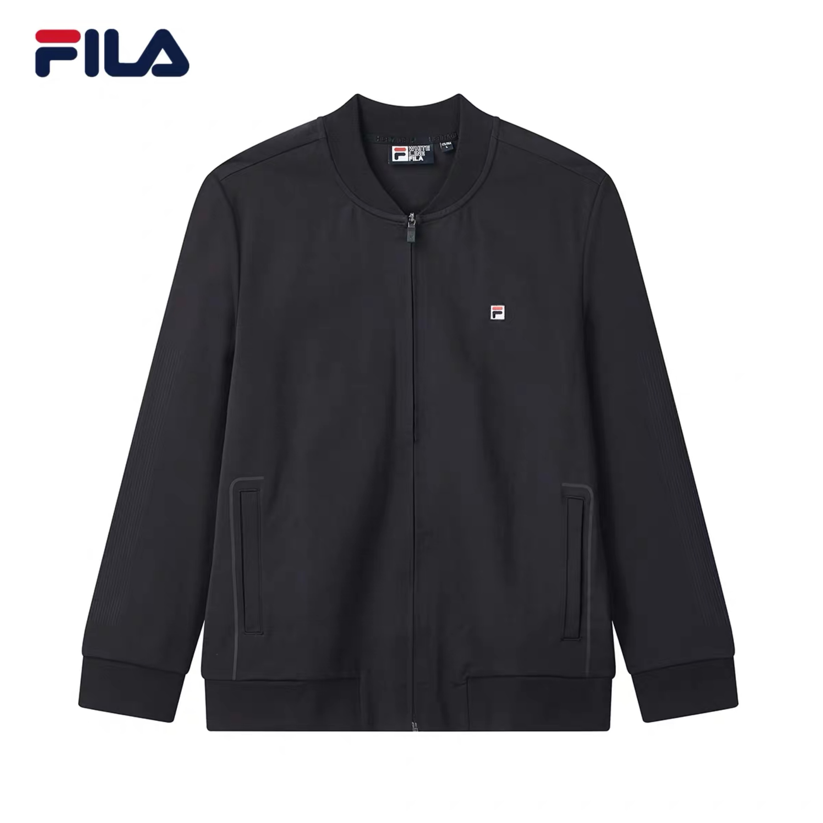 Fila 春秋时尚运动男针织上衣薄款外套