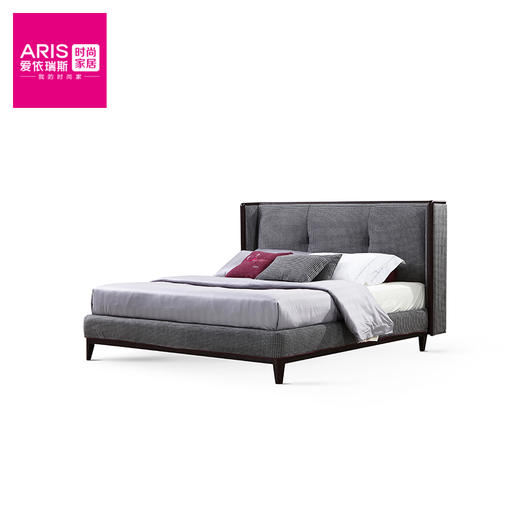 爱依瑞斯  智慧睡眠  布艺软床  18CLB019黑白之吻 商品图1