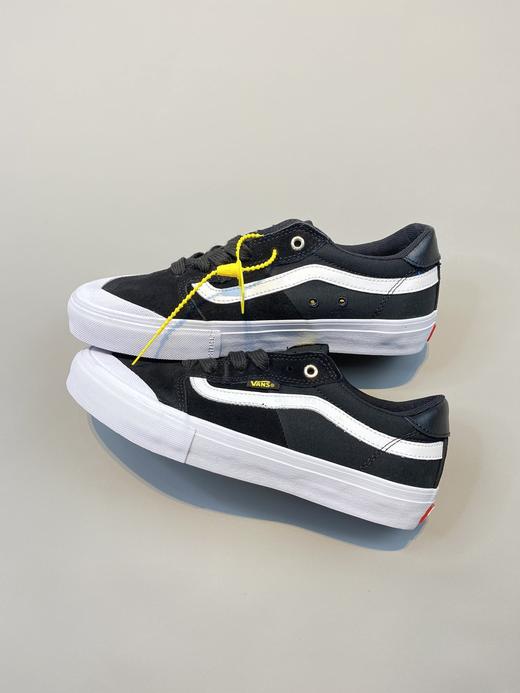 VANS范斯style 112 Pro专业低帮 黑白 蓝红撞色 缓震滑板鞋 拼接经典款硫化真标  35--44 商品图0