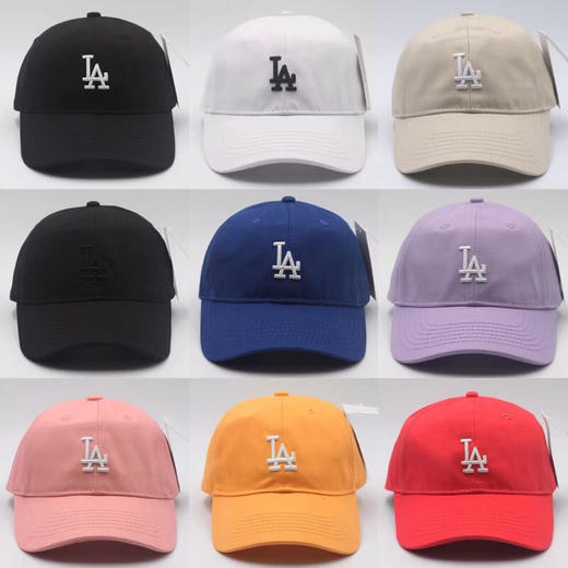 ML* LA小标棒球帽,9色可选男女同款 可调节 商品图1