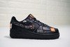 耐克Nike Air Force 1 Low “Just do it”只管去做 定制限定 黑白橘 白黑橘香橙 商品缩略图1