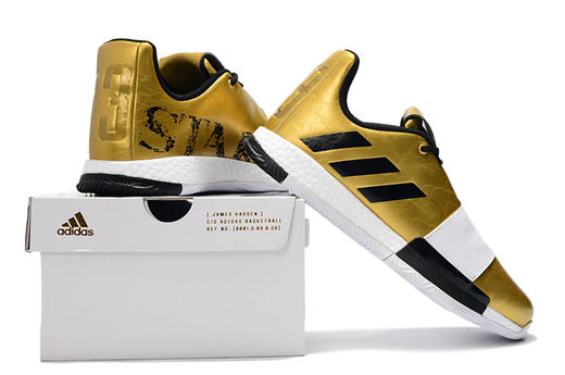 哈登3代 圣诞烟花彩 蓝白灰 桔黄渐变 火箭队 限量版 黑白 深蓝红 商品图9