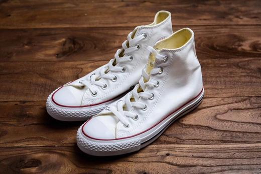 【致敬经典】Converse匡威 Chuck Taylor经典常青款升级蓝底真标 帆布硫化鞋 原盒 正确版型 原底原面 蓝色 黑色 白色 红色 黑色 低帮 高帮【偏大一码】码数：35--44 商品图5