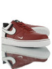 耐克Nike Air Force 1 ´07 LV8 硬质牛剖层移膜革 内置全掌air sole气垫 空军低帮经典百搭休闲运动板鞋 皮革暗红白黑 商品缩略图1