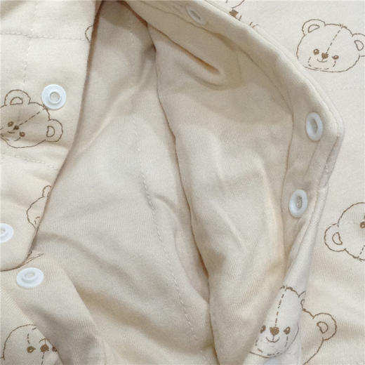 拉比-童衣类（冬）A7裥棉连体衣玫瑰红 商品图2