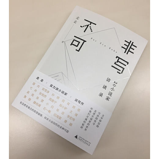 【独秀书香卡】非写不可：20小说家访谈录 走走 商品图1