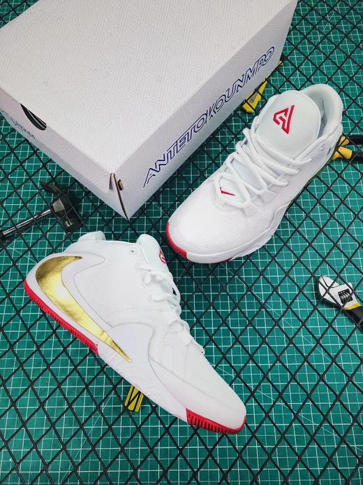 NIKE FREAK 1 字母哥1代 白金 蓝色 橘色 黑色 红色 商品图4