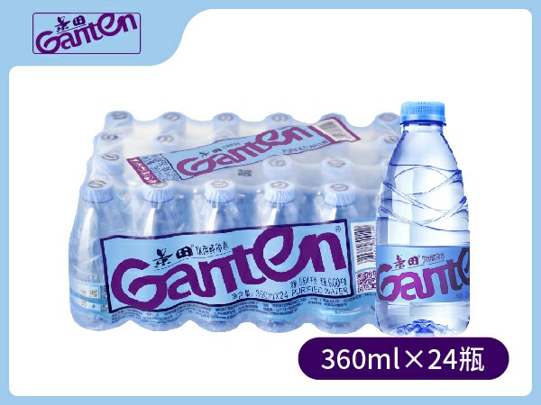 景田天然水360ml×24瓶/箱