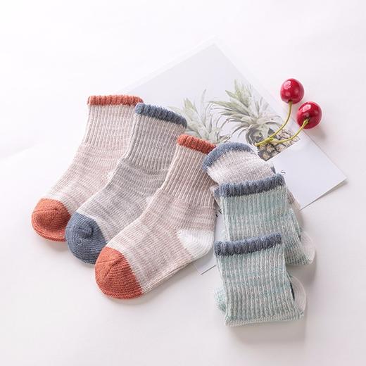 拉比-鞋袜类（常年）C9休闲短袜（3条装）特殊色 商品图0