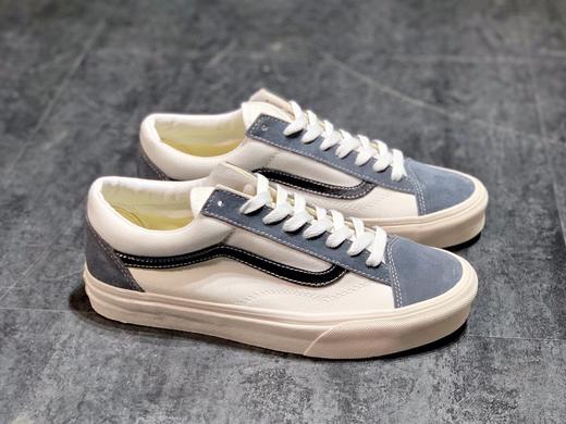 定义大方简单小红书爆款#极力强烈推荐 Vans Old Skool OG Style 36 万斯 权志龙 全新一代 复古灰 白绿 黑绿 黑武士 浅蓝 小头低帮硫化帆布鞋板鞋 Size：35-44 商品图0