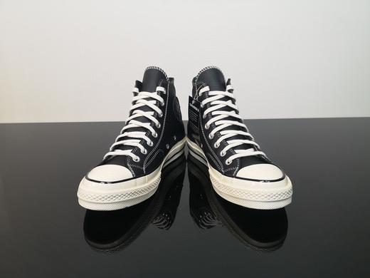 男女鞋真标硫化工艺#正确聚氨酯硅蓝PU中底「拉链设计系列」小麦色 黑色 166722C 尺码：35--44 商品图5