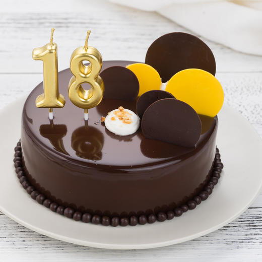 金色数字蜡烛 商品图1