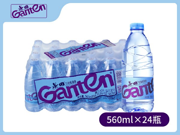 景田天然泉水560ml×24瓶/箱
