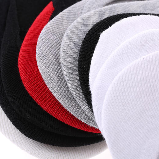 【1盒10双】PINLI品立夏季男士船袜短袜透气棉袜隐形袜D202819334 商品图1