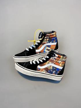 Vans/范斯 亚洲限定联名 Disney MICKEY MOUSE 米奇90周年纪念款 高帮 低帮 男女板鞋情侣帆布鞋。 码数：35-44