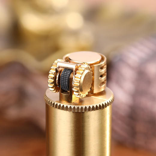 「ZORRO佐罗胖墩煤油打火机」创意便携式 迷你个性复古纯铜防风打火机 商品图3