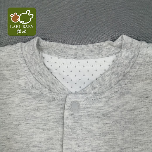 拉比-童衣类（秋）C9家居柔棉全开服套装玫瑰红 商品图1