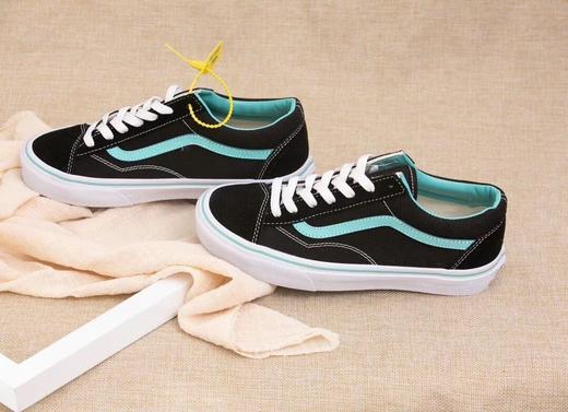 定义大方简单小红书爆款#极力强烈推荐 Vans Old Skool OG Style 36 万斯 权志龙 全新一代 复古灰 白绿 黑绿 黑武士 浅蓝 小头低帮硫化帆布鞋板鞋 Size：35-44 商品图9