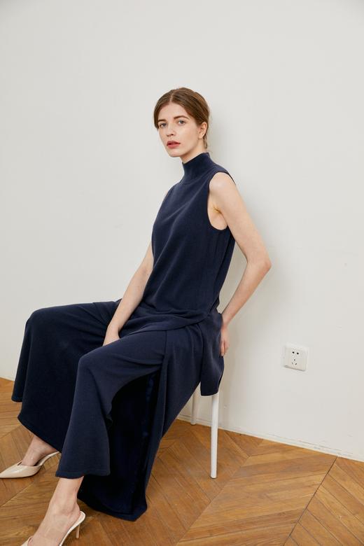  羊绒针织休闲女裤 SJF92K103N 商品图3